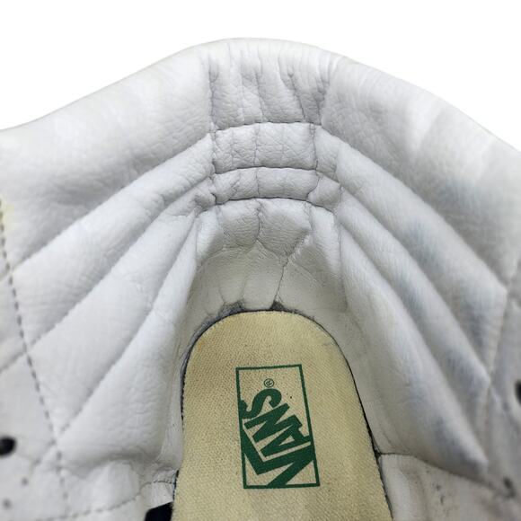 Vans Shoes Mens 9.5 High Tops Green Navy Blue White Suede Fabric Checkered main image 5
